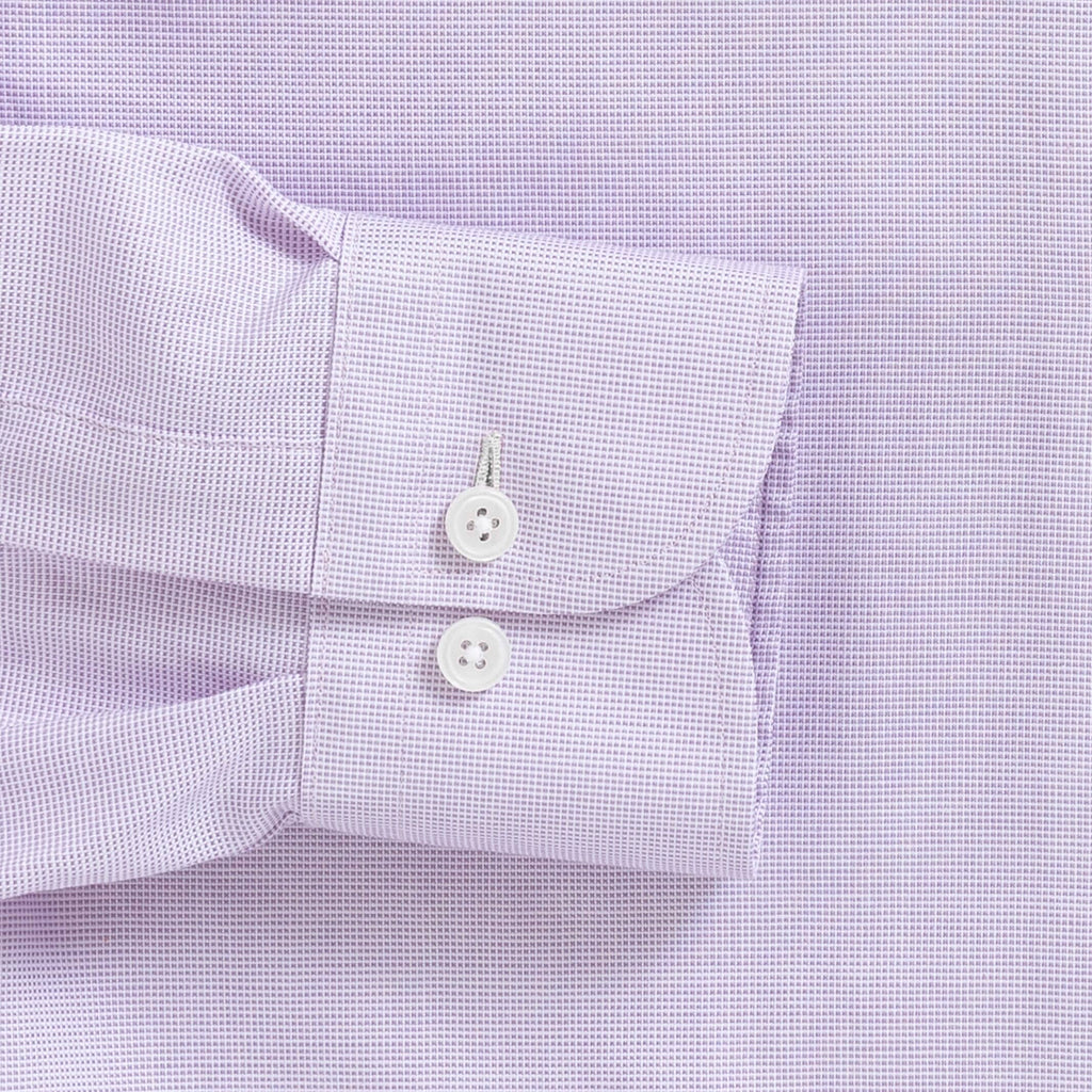 The Lavender Carter Panama Oxford Custom Shirt Custom Dress Shirt- Ledbury