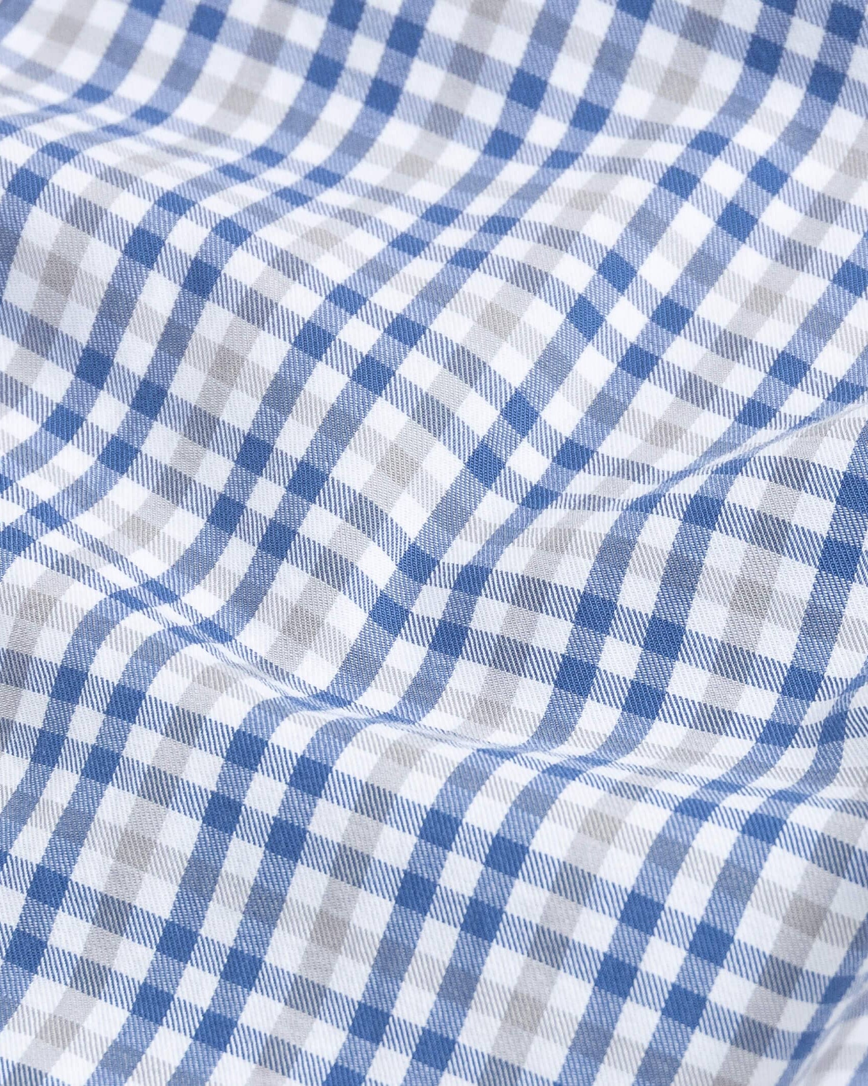 The Blue Ginby Twill Dress Shirt Dress Shirt- Ledbury