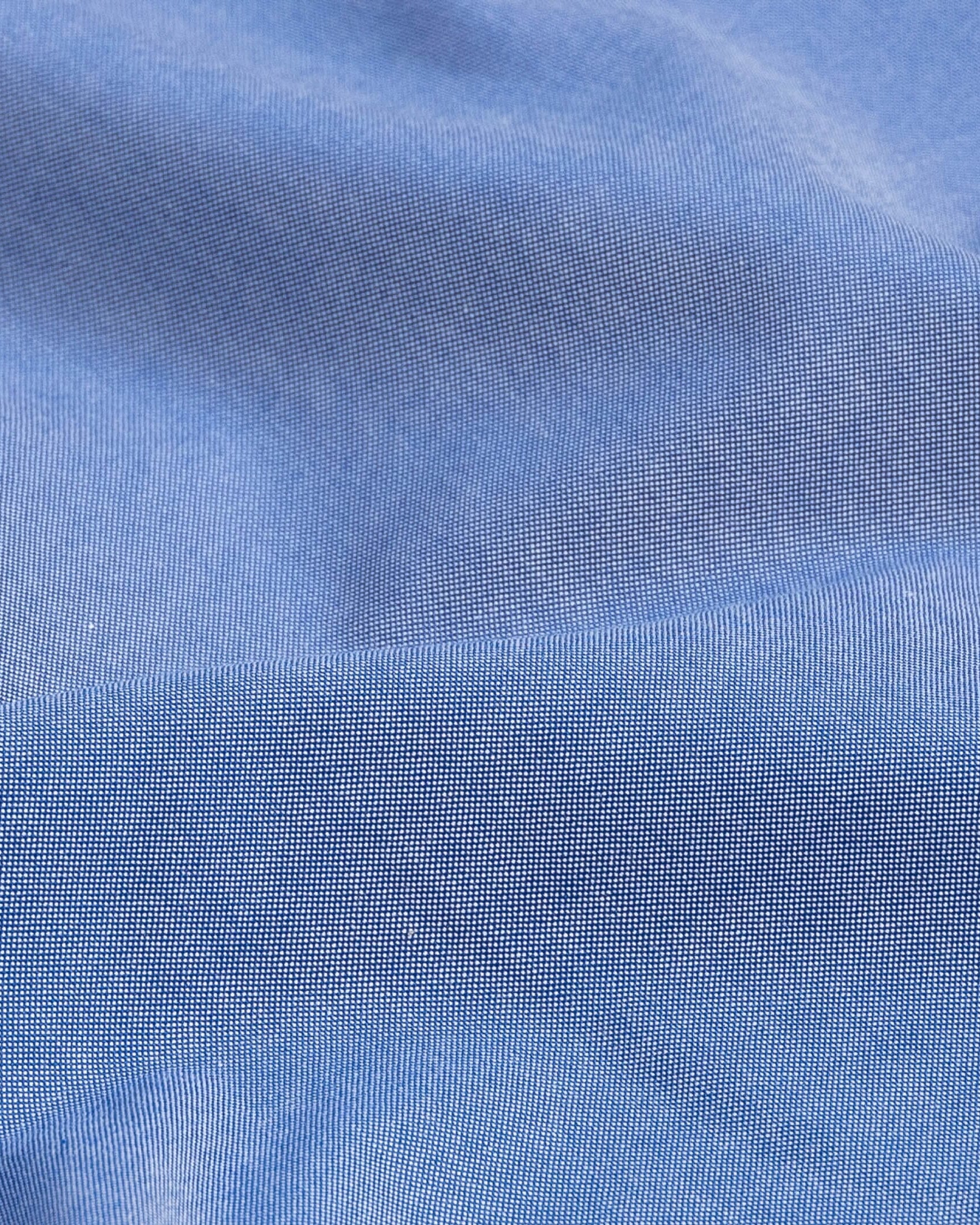 The Blue Harrison Pinpoint Oxford Custom Shirt Custom Dress Shirt- Ledbury