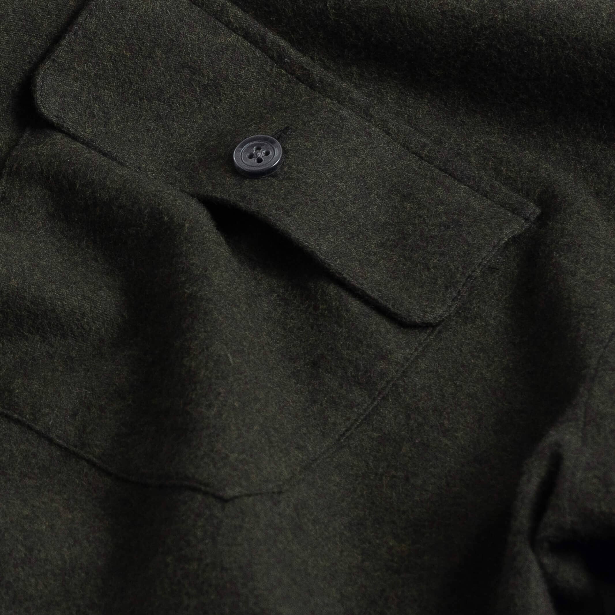 The Loden Heather Heyming Flannel Custom Shirt Custom Casual Shirt- Ledbury