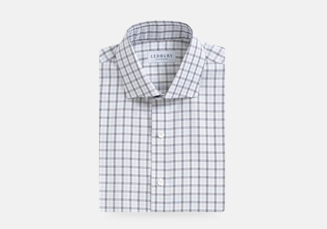 The Grey Huxley Tattersall Custom Shirt Custom Dress Shirt- Ledbury