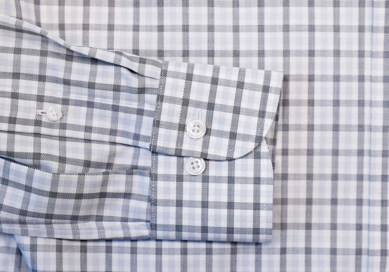 The Grey Huxley Tattersall Custom Shirt Custom Dress Shirt- Ledbury