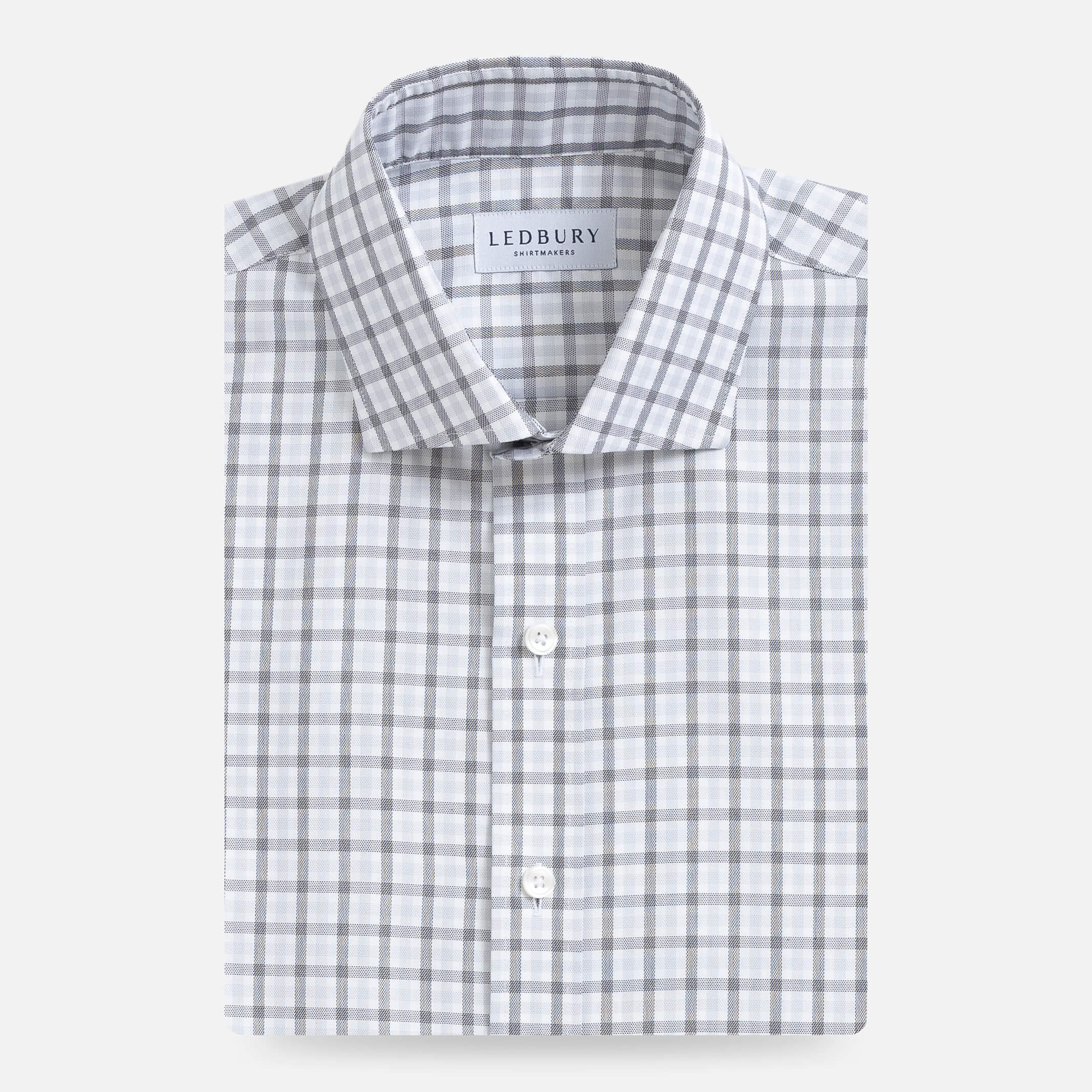 The Grey Huxley Tattersall Custom Shirt Custom Dress Shirt- Ledbury