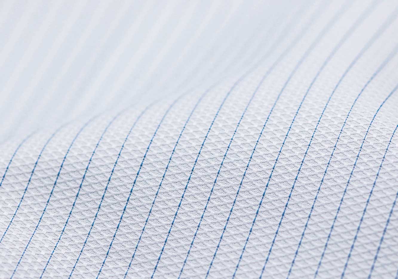 The Light Blue Lenox Sport Stripe Custom Shirt Custom Dress Shirt- Ledbury