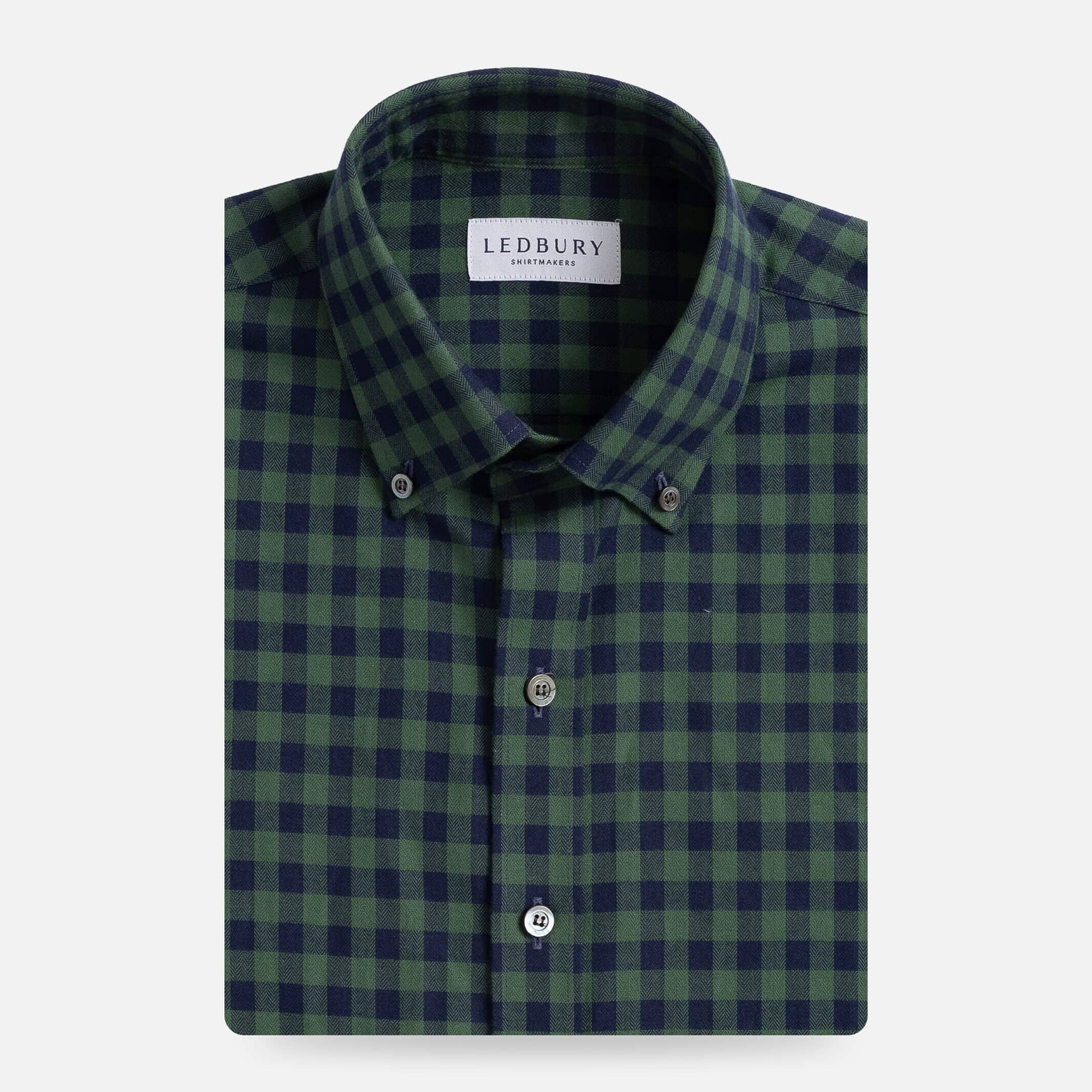 The Forest Maxwell Flannel Custom Shirt Custom Casual Shirt- Ledbury