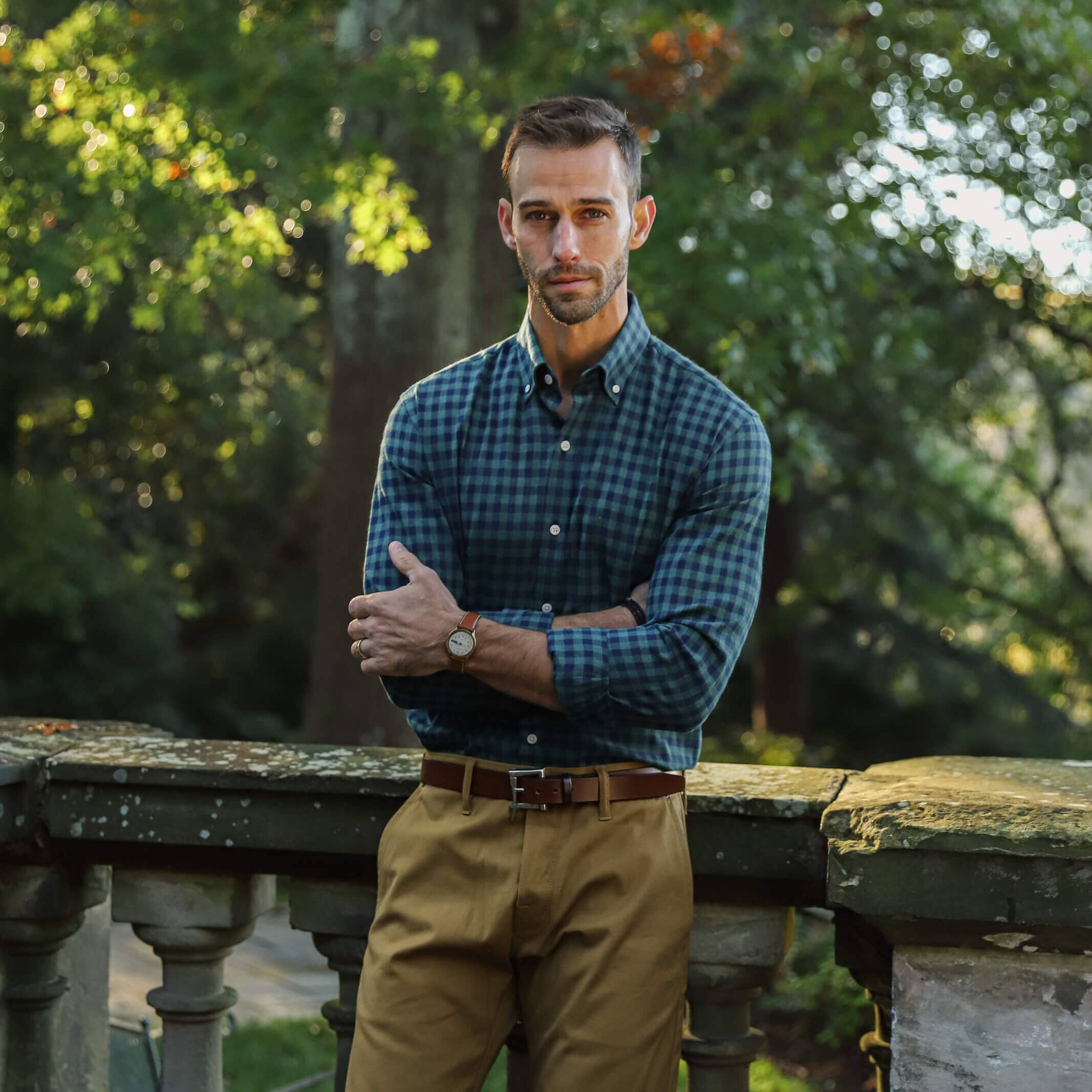 The Forest Maxwell Flannel Custom Shirt Custom Casual Shirt- Ledbury