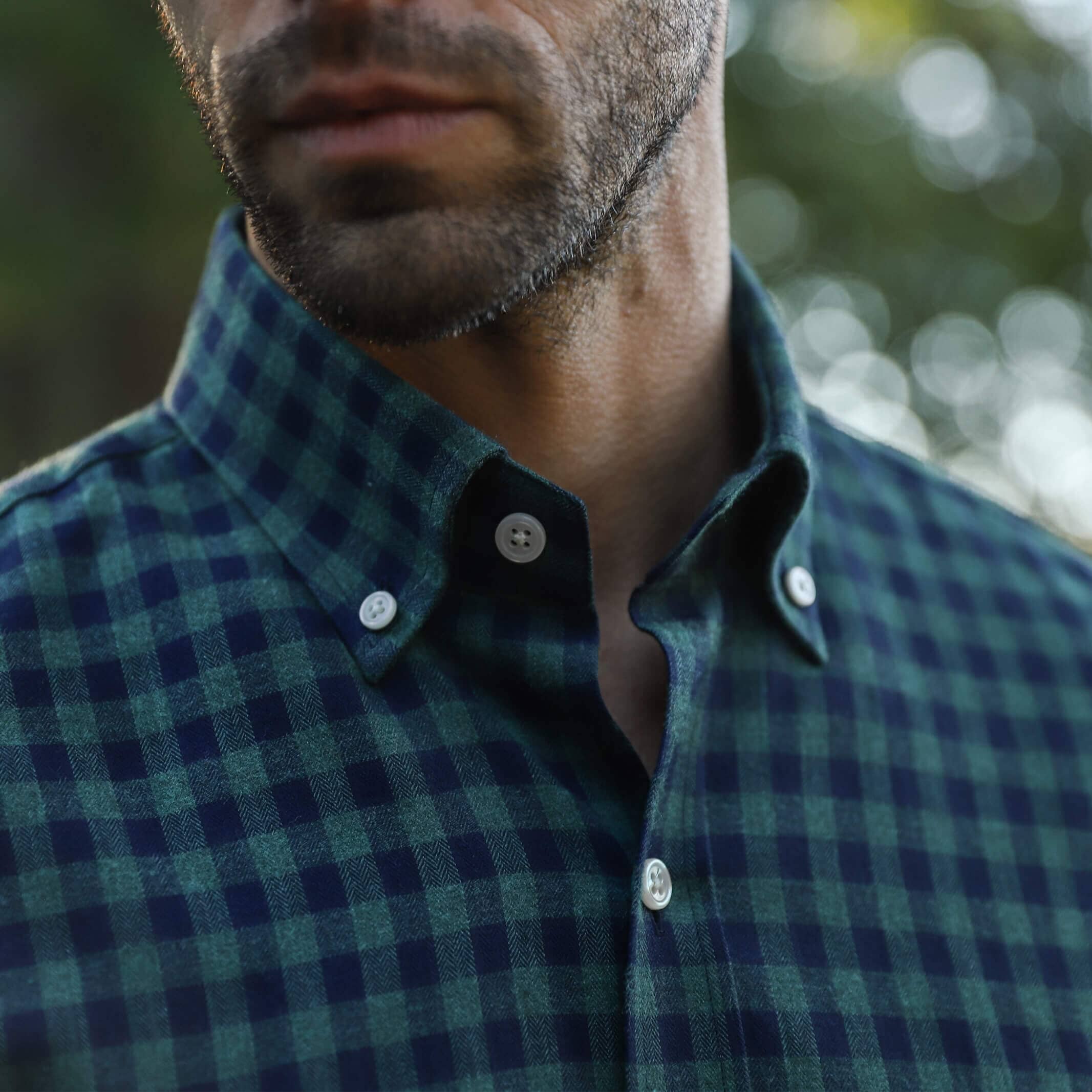 The Forest Maxwell Flannel Custom Shirt Custom Casual Shirt- Ledbury