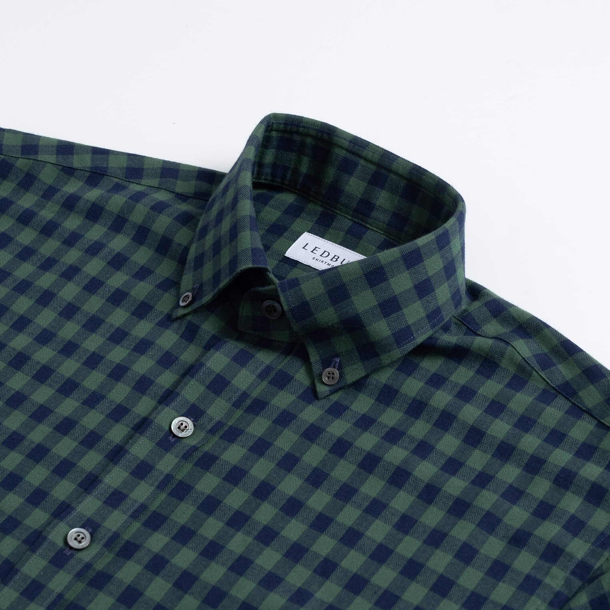 The Forest Maxwell Flannel Custom Shirt Custom Casual Shirt- Ledbury