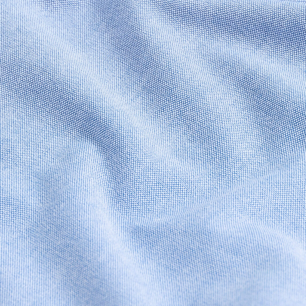 The Blue Mayfield Oxford Custom Shirt Custom Dress Shirt- Ledbury