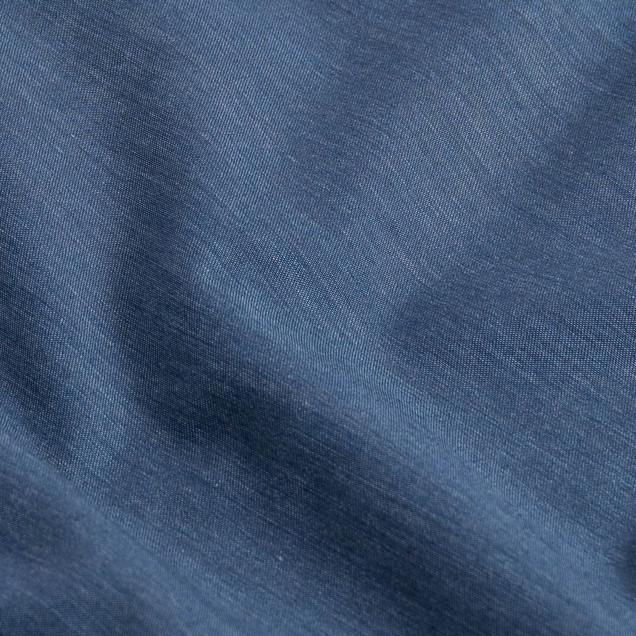 The Indigo Nelson Chambray Custom Shirt Custom Dress Shirt- Ledbury