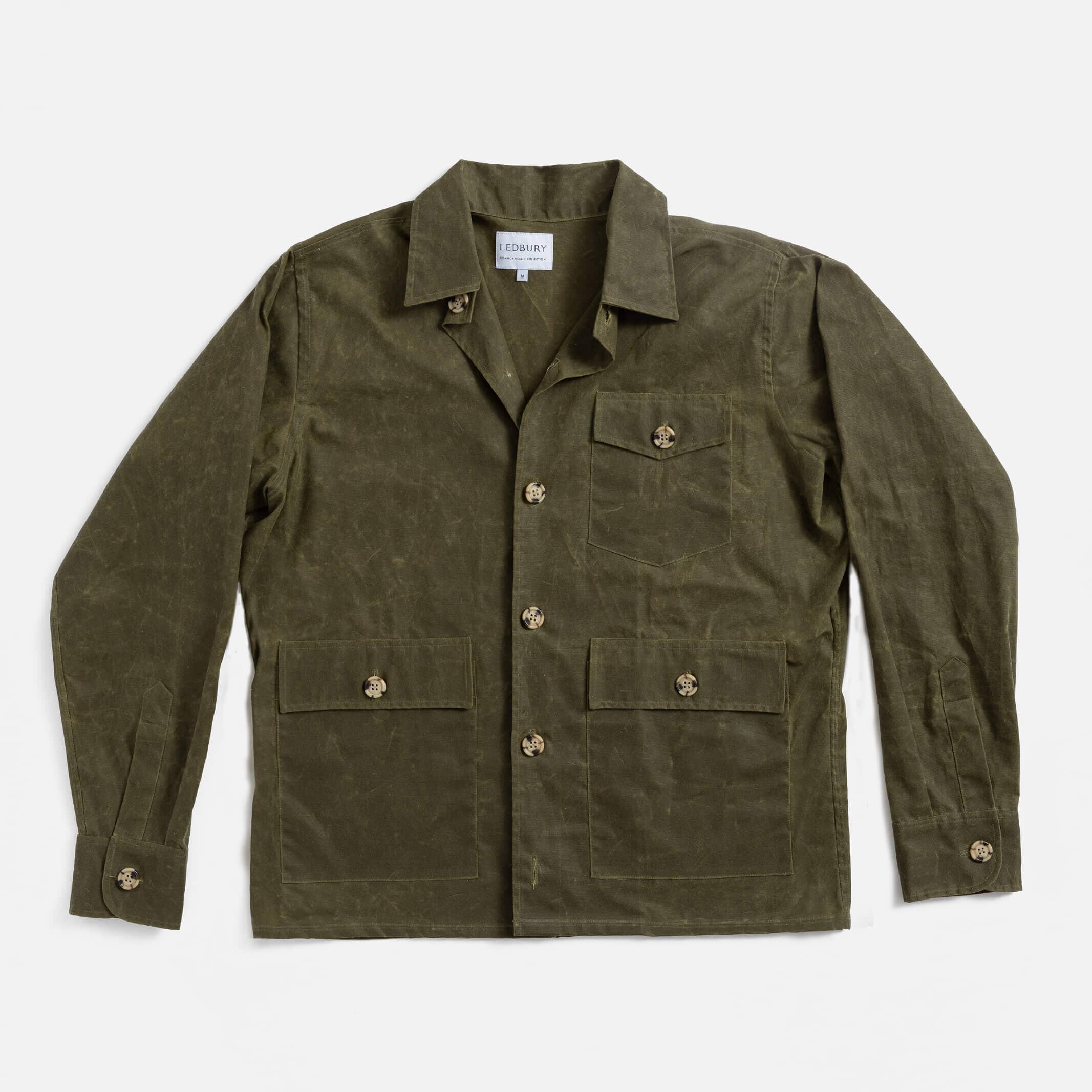 The Richmond Waxed Jacket Sport Coat- Ledbury