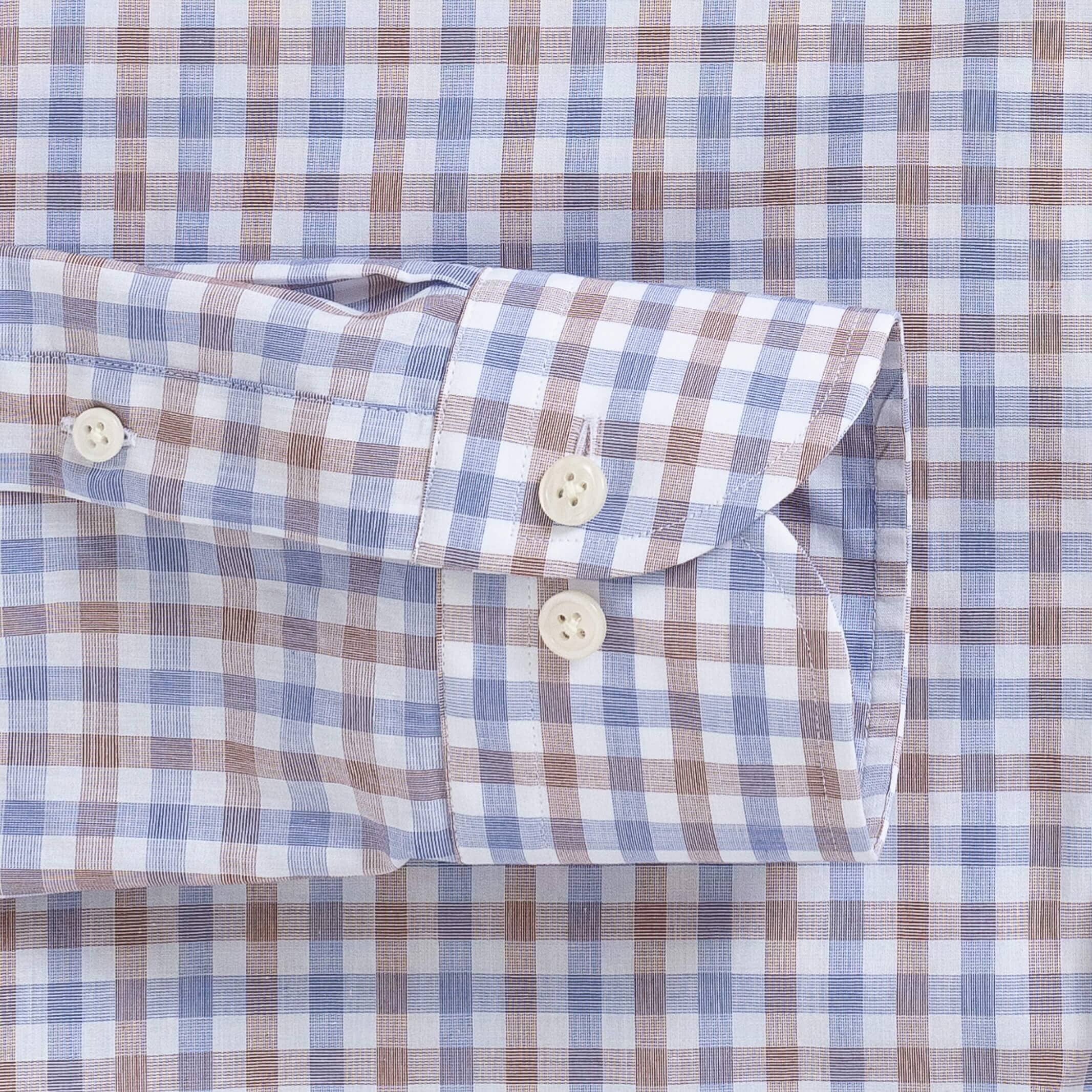 The Cedar Rollins Plaid Custom Shirt Custom Dress Shirt- Ledbury