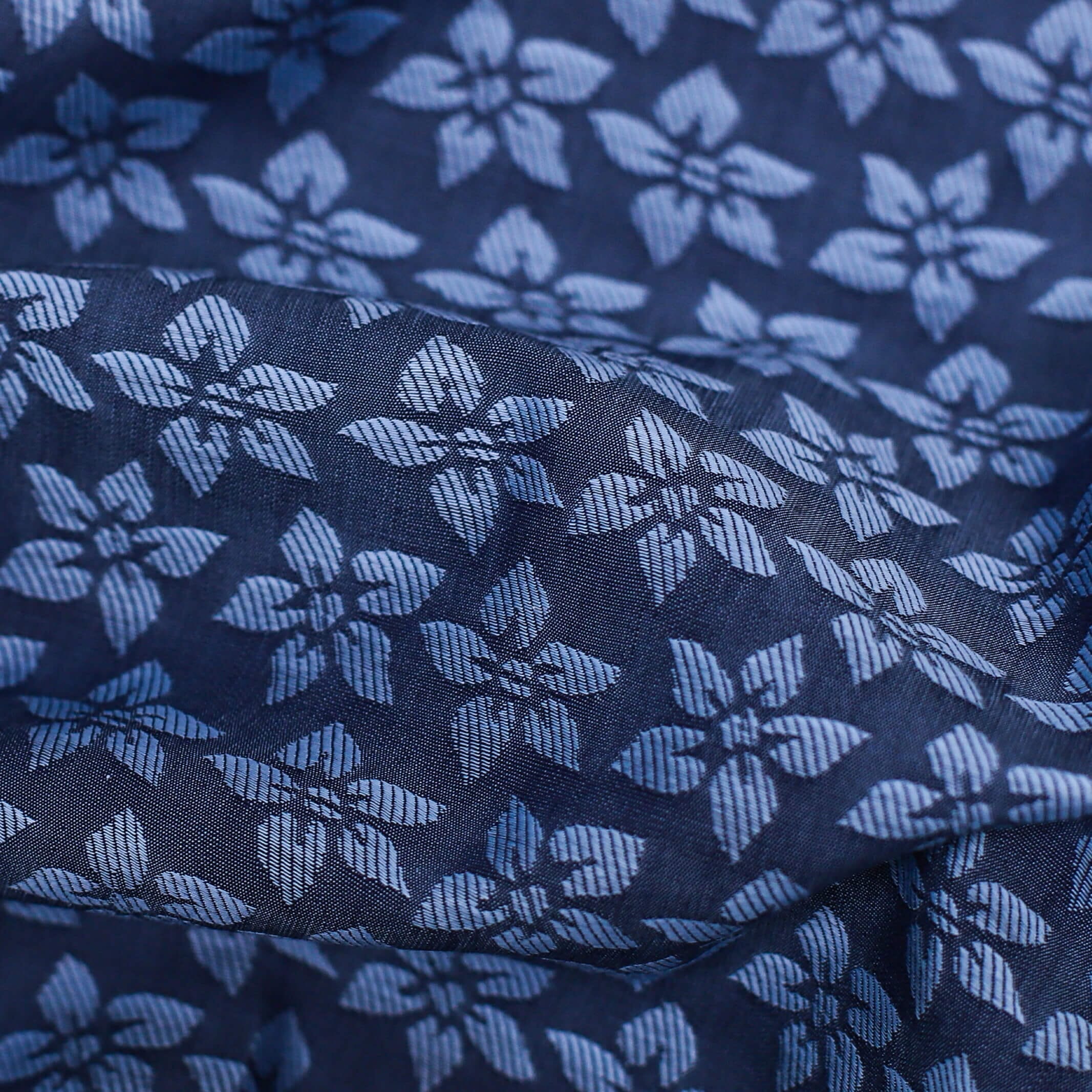 The Navy Short Sleeve Elliot Print Custom Shirt Custom Short Sleeve Shirt- Ledbury