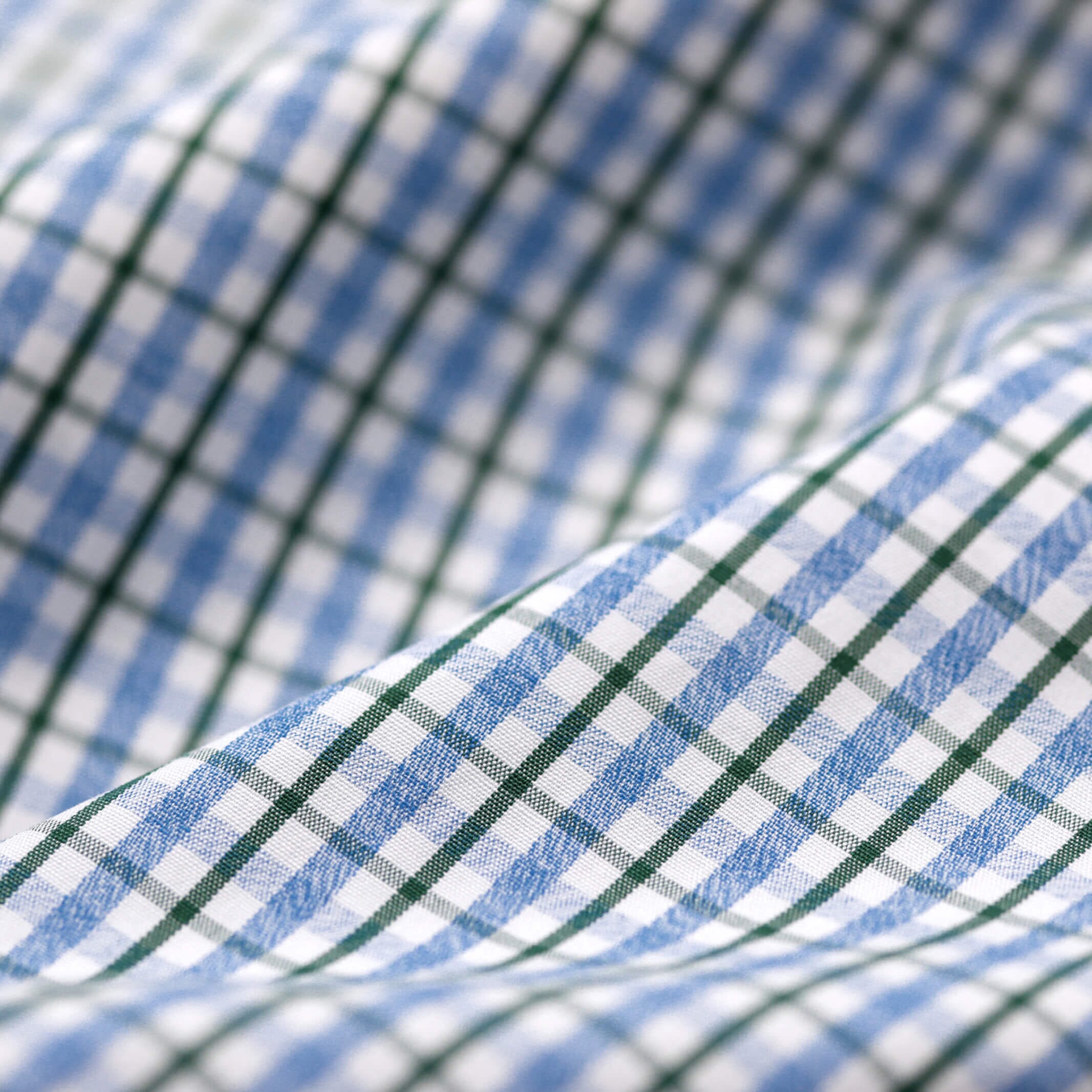 The Green Stallard Check Custom Shirt Custom Dress Shirt- Ledbury