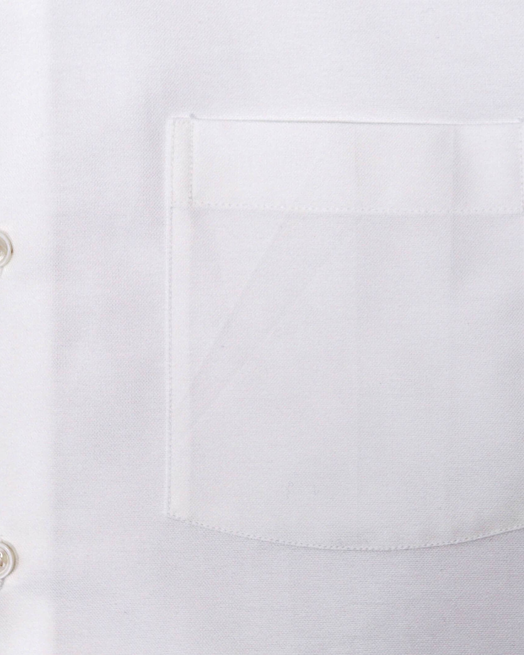 The White Short Sleeve Mayfield Oxford Custom Shirt Custom Short Sleeve Shirt- Ledbury