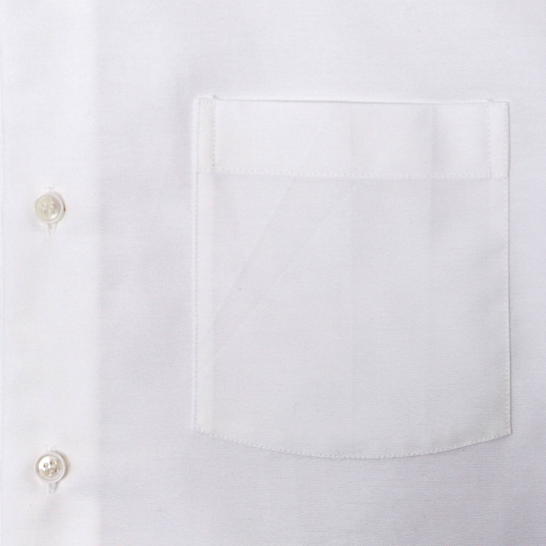 The White Short Sleeve Mayfield Oxford Custom Shirt Custom Short Sleeve Shirt- Ledbury