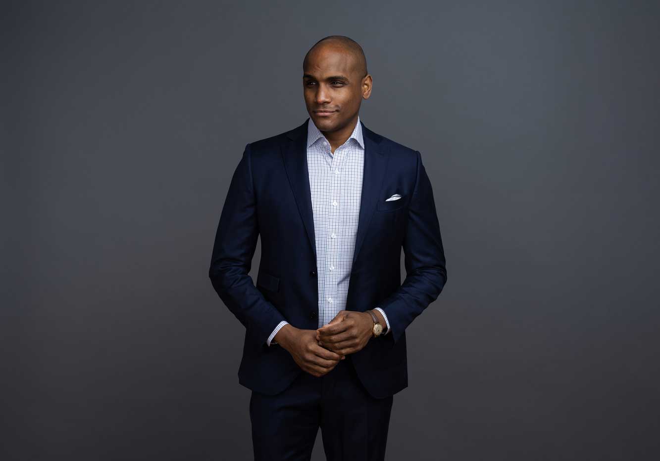 The Violet Wickham Tattersall Custom Shirt Custom Dress Shirt- Ledbury