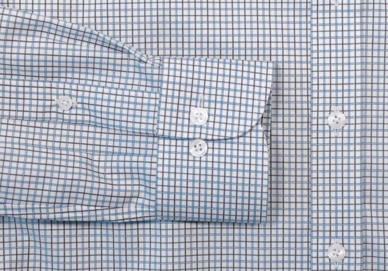 The Olive Wickham Tattersall Custom Shirt Custom Dress Shirt- Ledbury