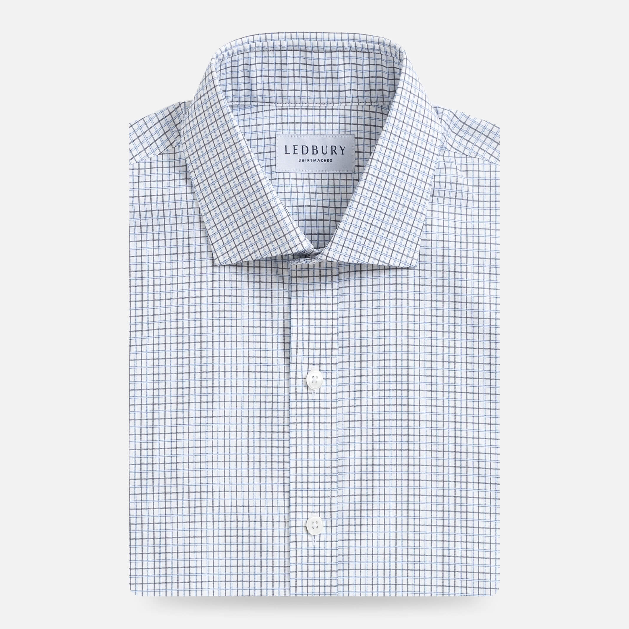 The Olive Wickham Tattersall Custom Shirt Custom Dress Shirt- Ledbury