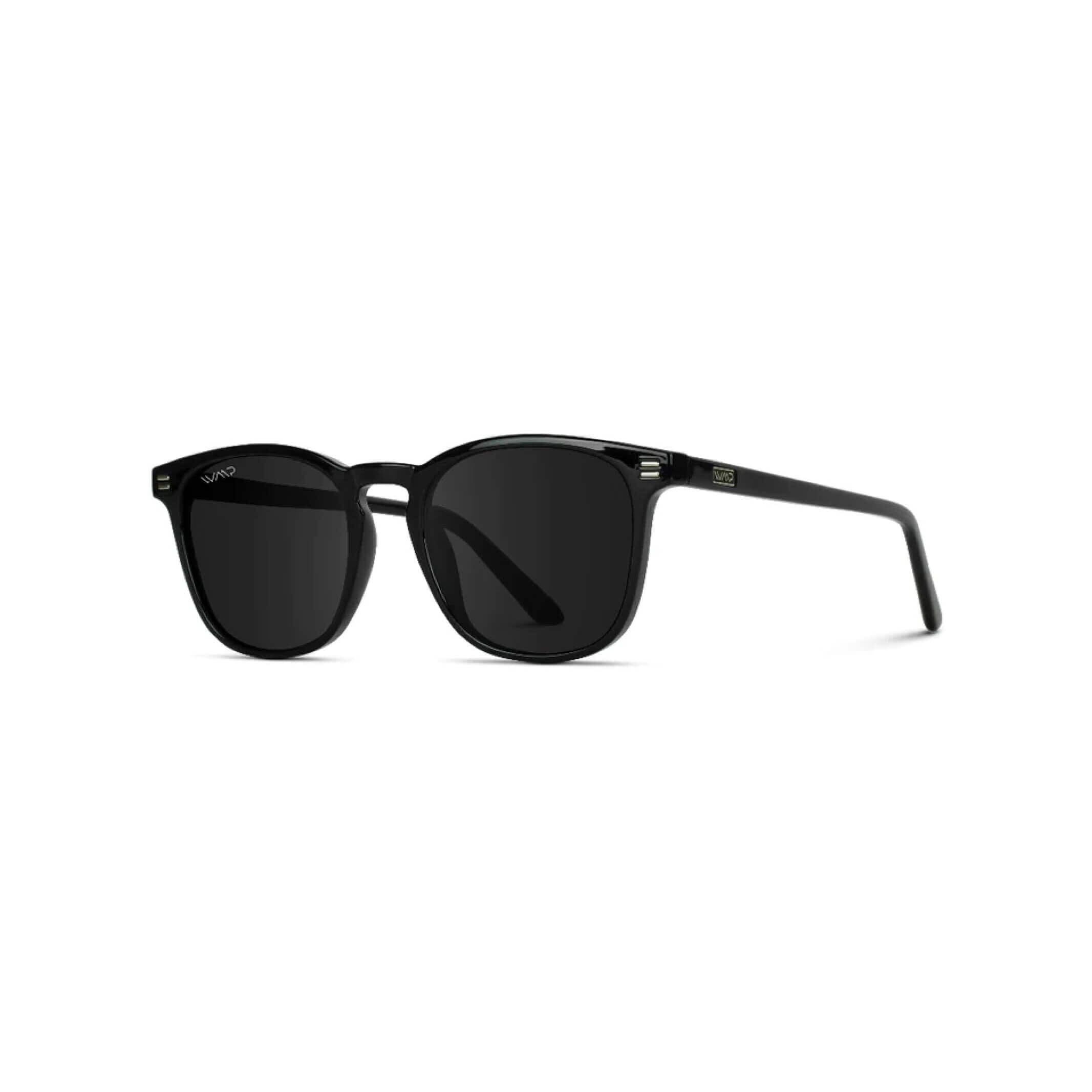 WMP Black Nick Square Sunglasses Sunglasses- Ledbury