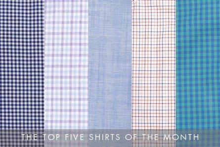 The Top 5 Shirts of the Last 30 Days