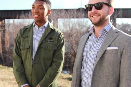 One Shirt Worn Two Ways