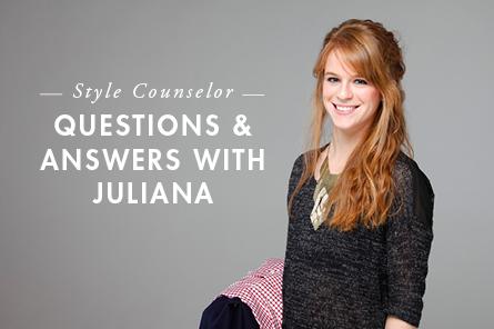 Style Counsel: Q & A with Juliana