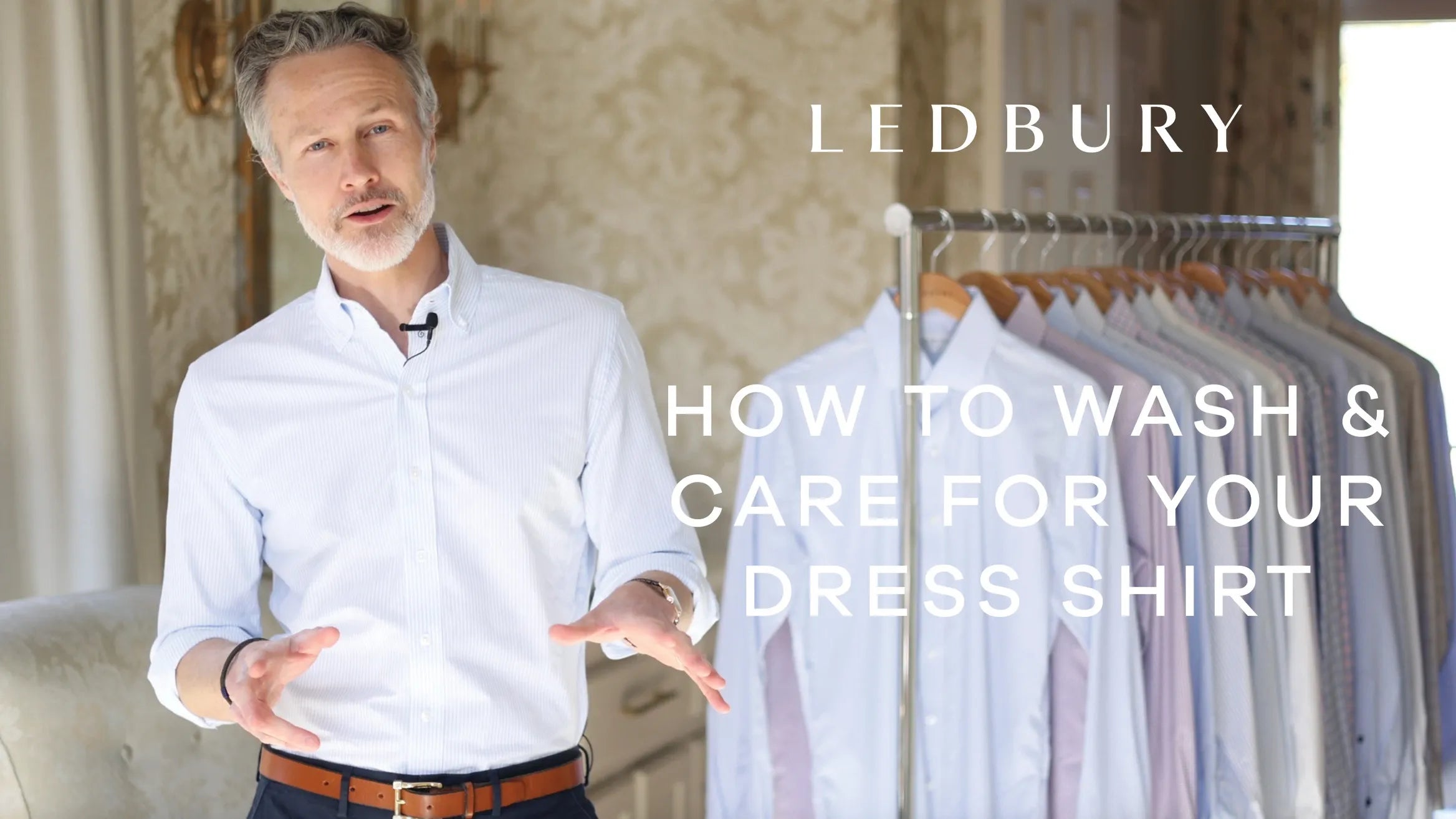 How to Wash your Ledbury Dress Shirts at Home