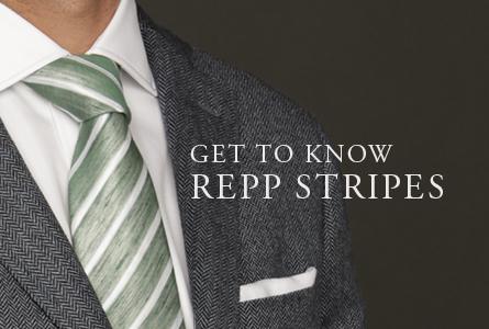 Get to Know Repp Stripes