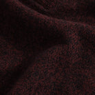 The Dark Burgundy Brewer Mock Neck Sweater Sweater- Ledbury