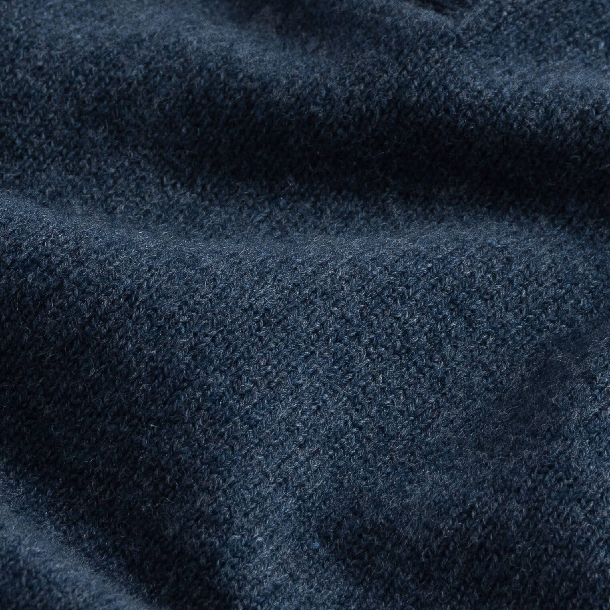 The Blue Heather Brewer Mock Neck Sweater Sweater- Ledbury