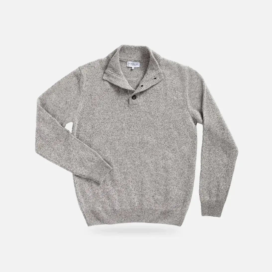 The Smoke Heather Brewer Mock Neck Sweater Sweater- Ledbury