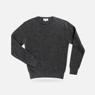 The Dark Grey Walden Thermal Crew Sweater Sweater- Ledbury