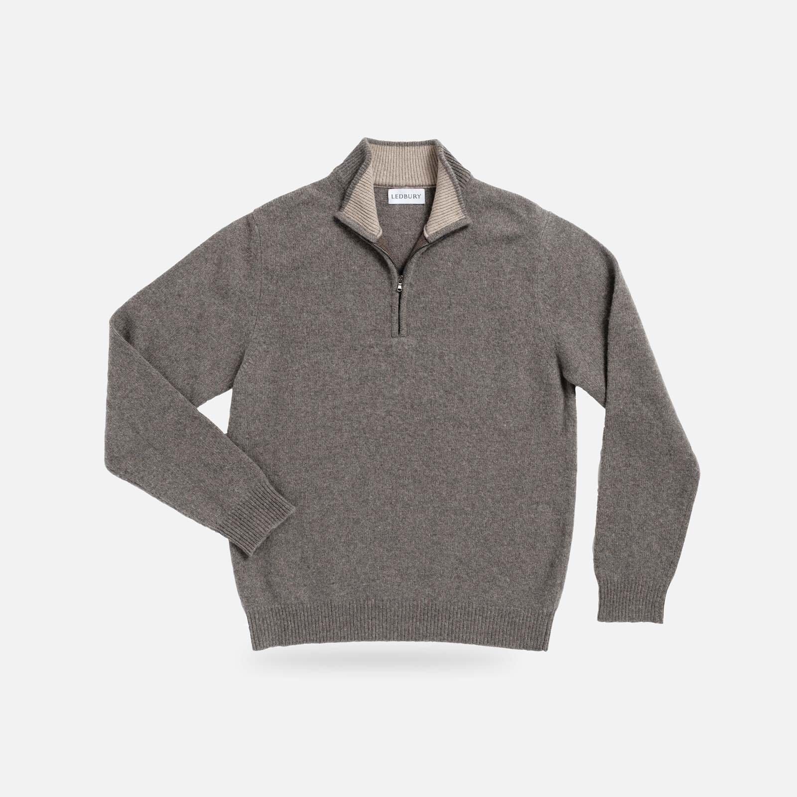 The Seal Heather Ashton Quarter-Zip Sweater Sweater- Ledbury