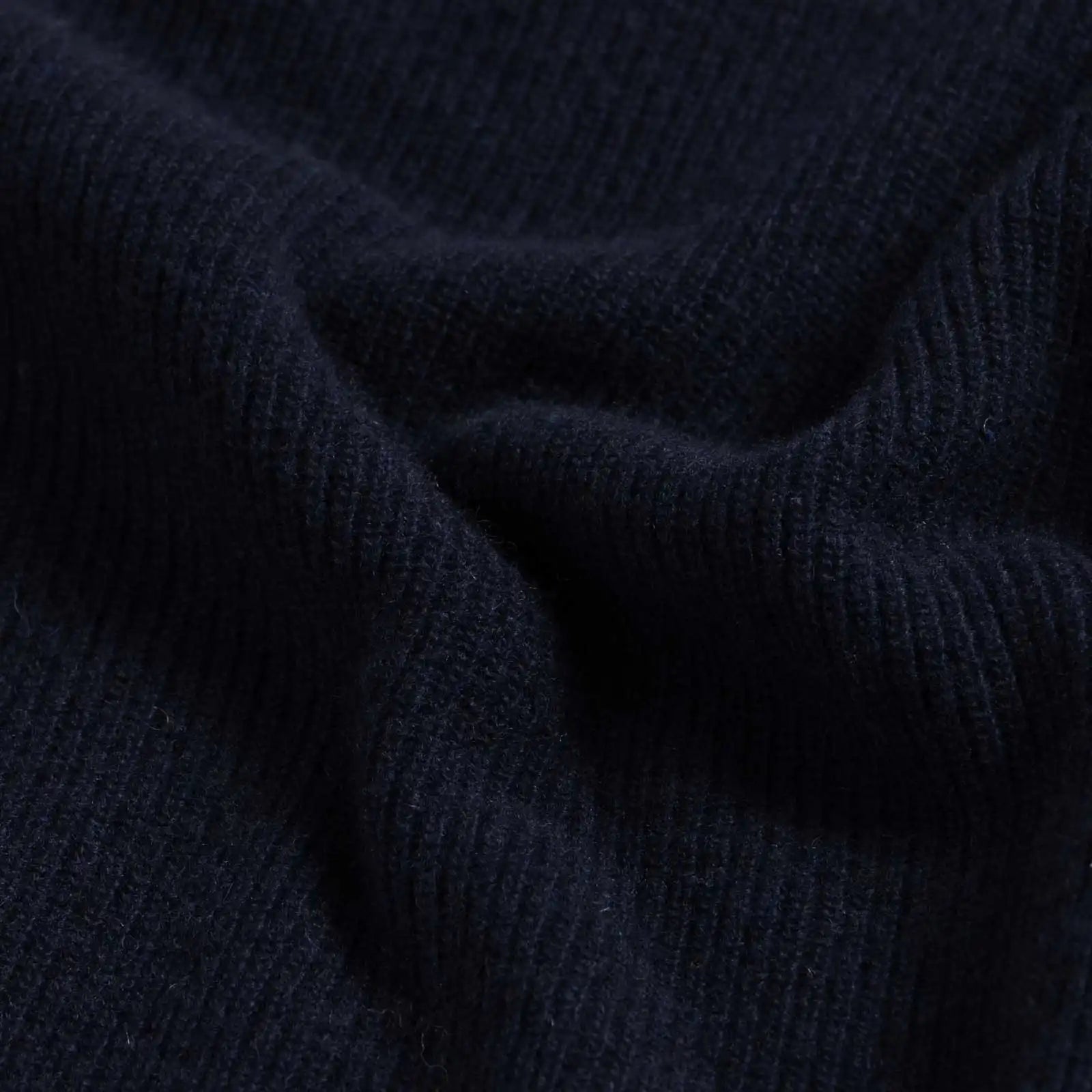 The Navy Atwood Knit Collar Sweater Sweater- Ledbury