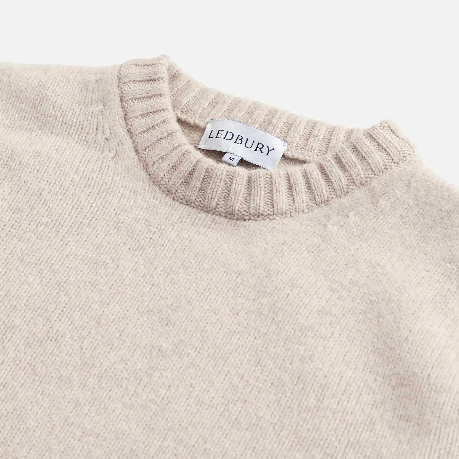 The Beige Boden Crew Sweater Sweater- Ledbury