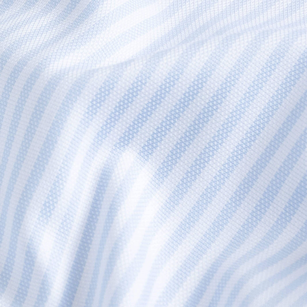 The Light Blue Banbury Stripe Dress Shirt Dress Shirt- Ledbury