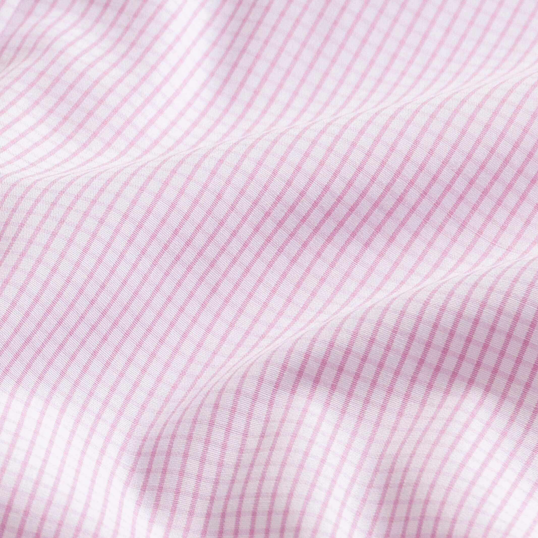 The Pink Mills Micro Check Dress Shirt – Ledbury