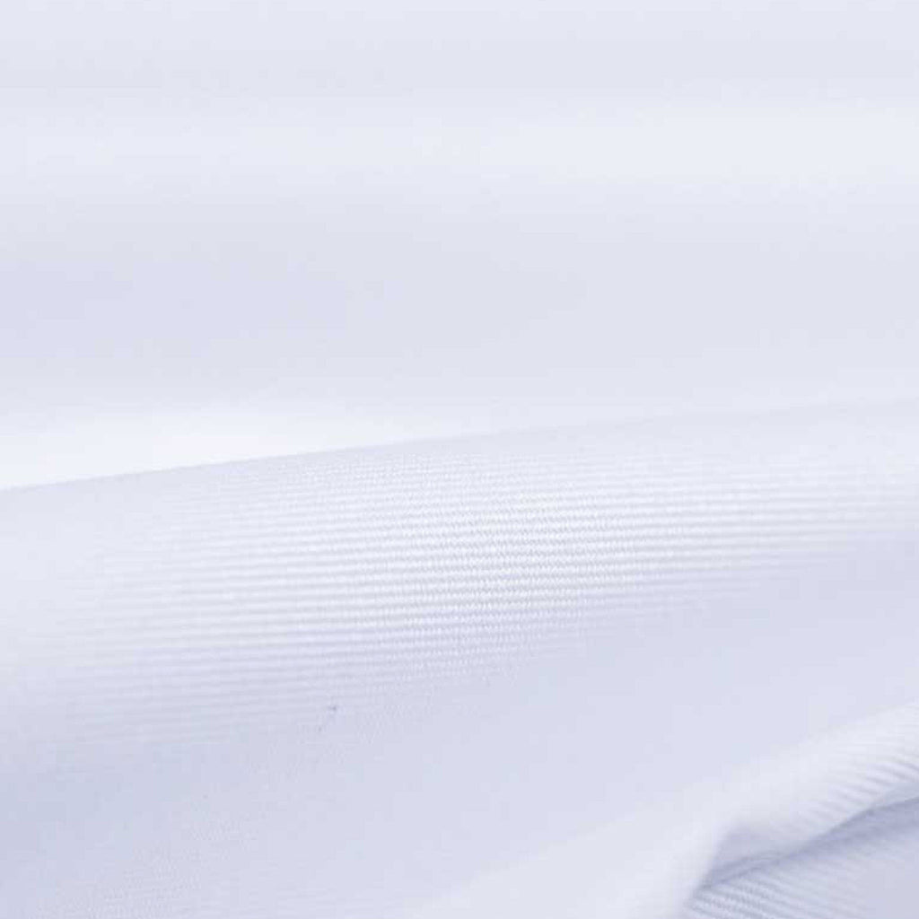 The White Signature Fine Twill Custom Shirt Custom Dress Shirt- Ledbury