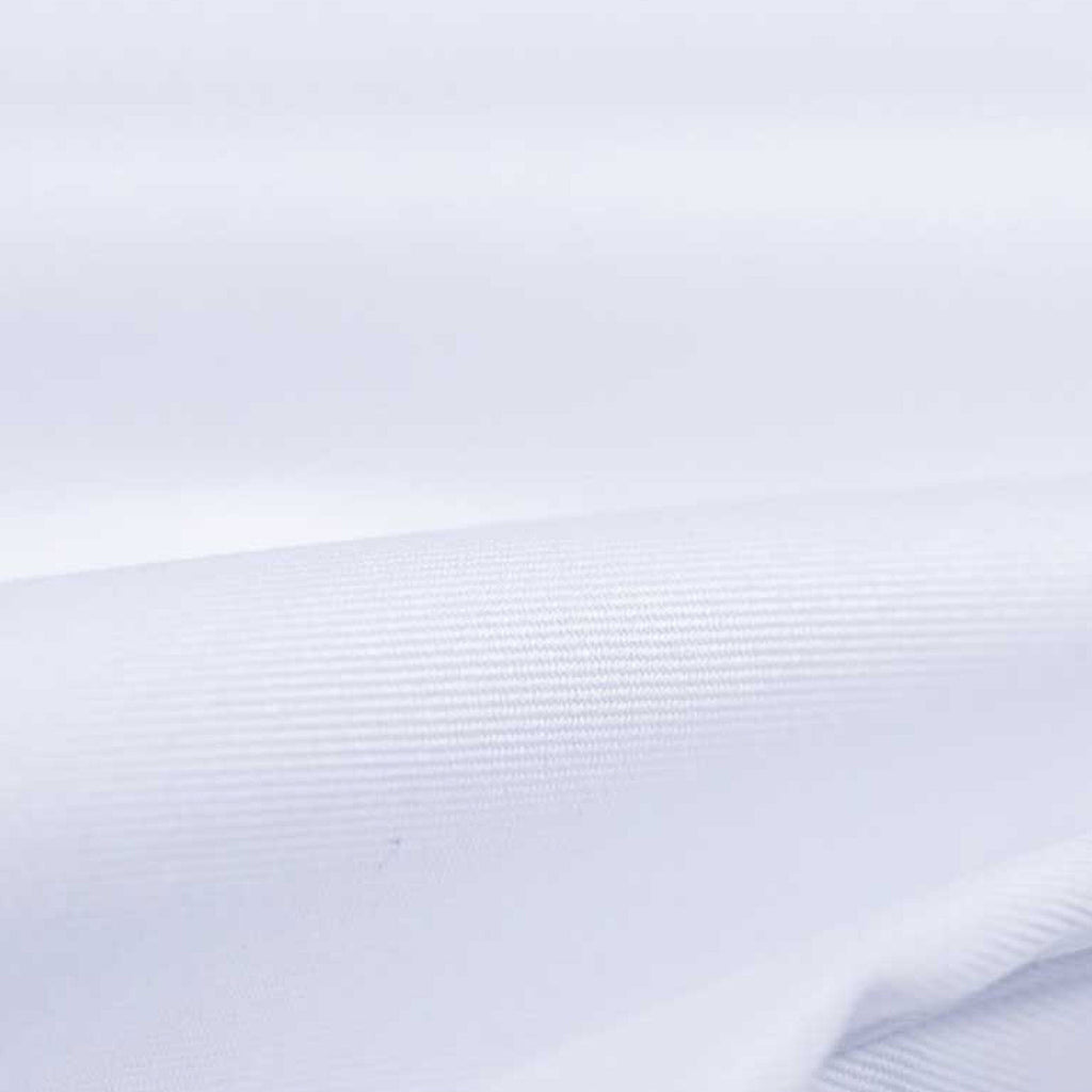 The White Signature Fine Twill Custom Shirt Custom Dress Shirt- Ledbury