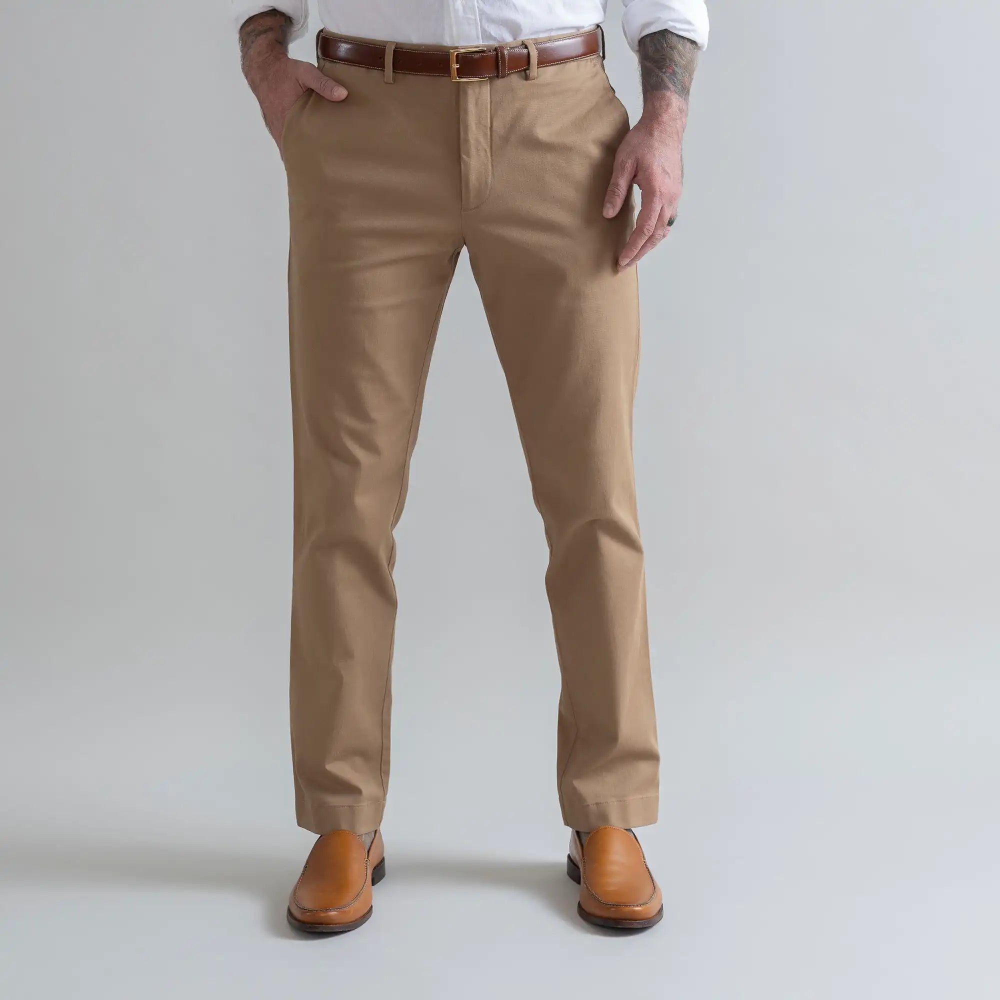 The Dark Khaki Richmond Chino Custom Pant Custom Pant- Ledbury