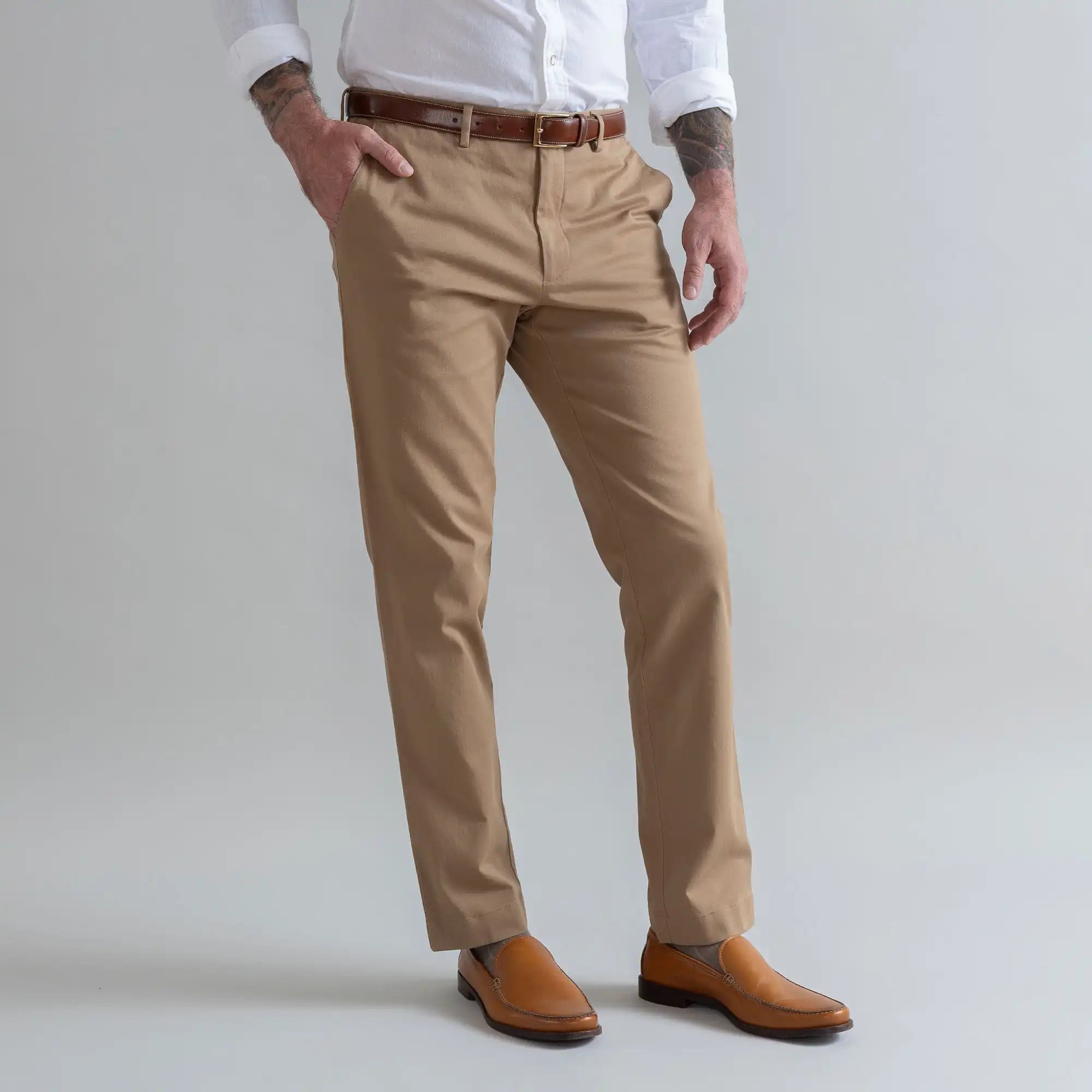 The Dark Khaki Richmond Chino Custom Pant Custom Pant- Ledbury
