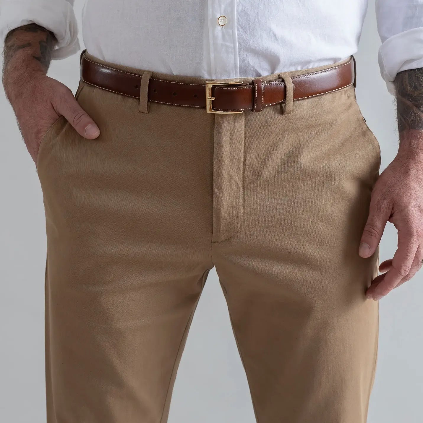 The Dark Khaki Richmond Chino Custom Pant Custom Pant- Ledbury
