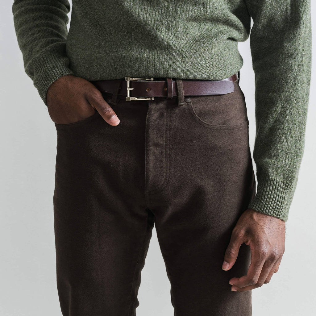 The Brown Moleskin 5 Pocket Custom Pant Custom Pant- Ledbury