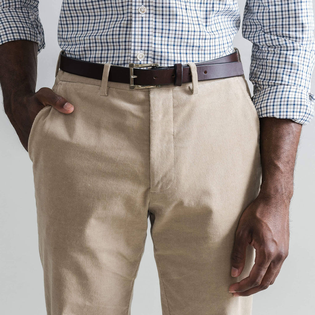 The Tan Corduroy Richmond Chino Custom Pant Custom Pant- Ledbury