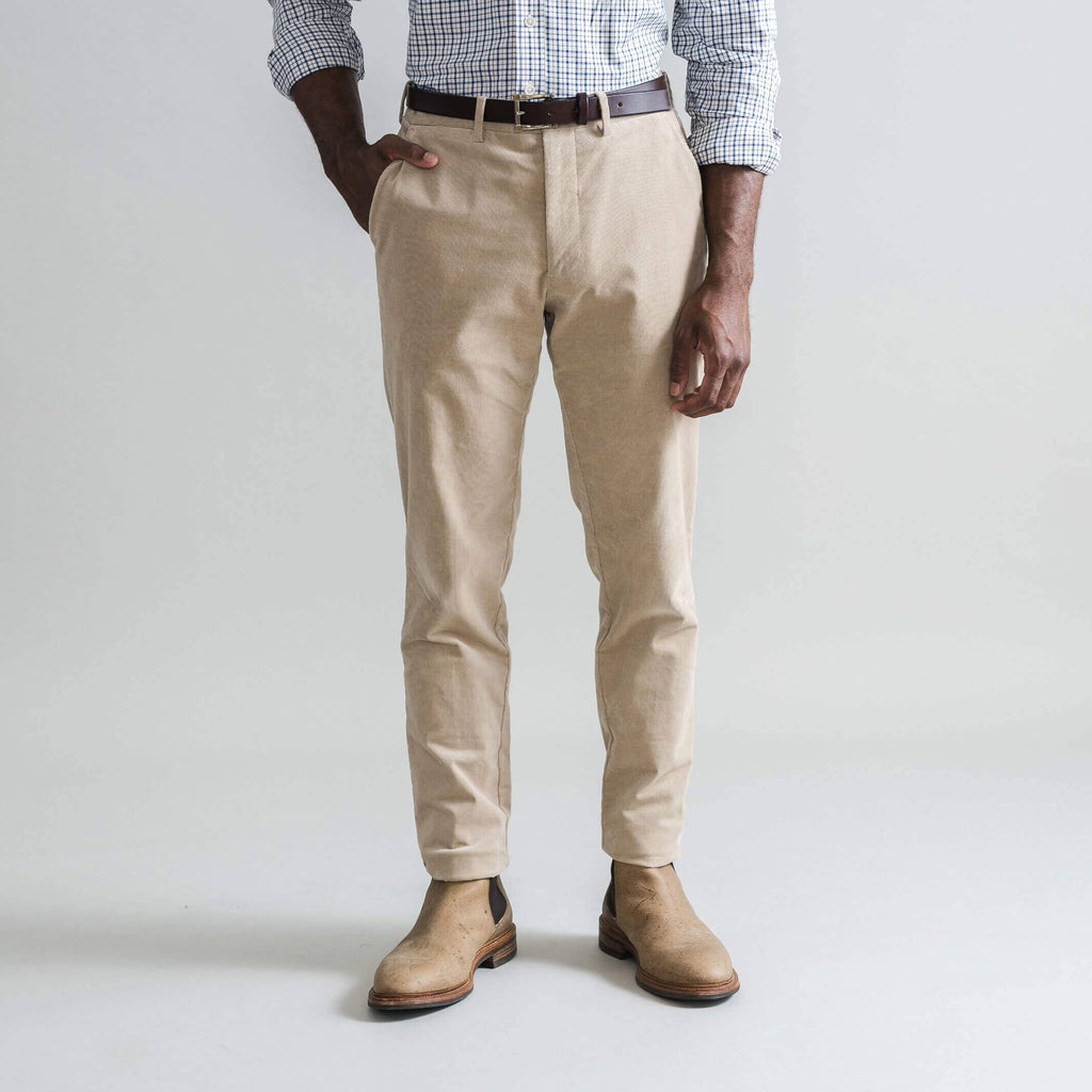 The Tan Corduroy Richmond Chino Custom Pant Custom Pant- Ledbury