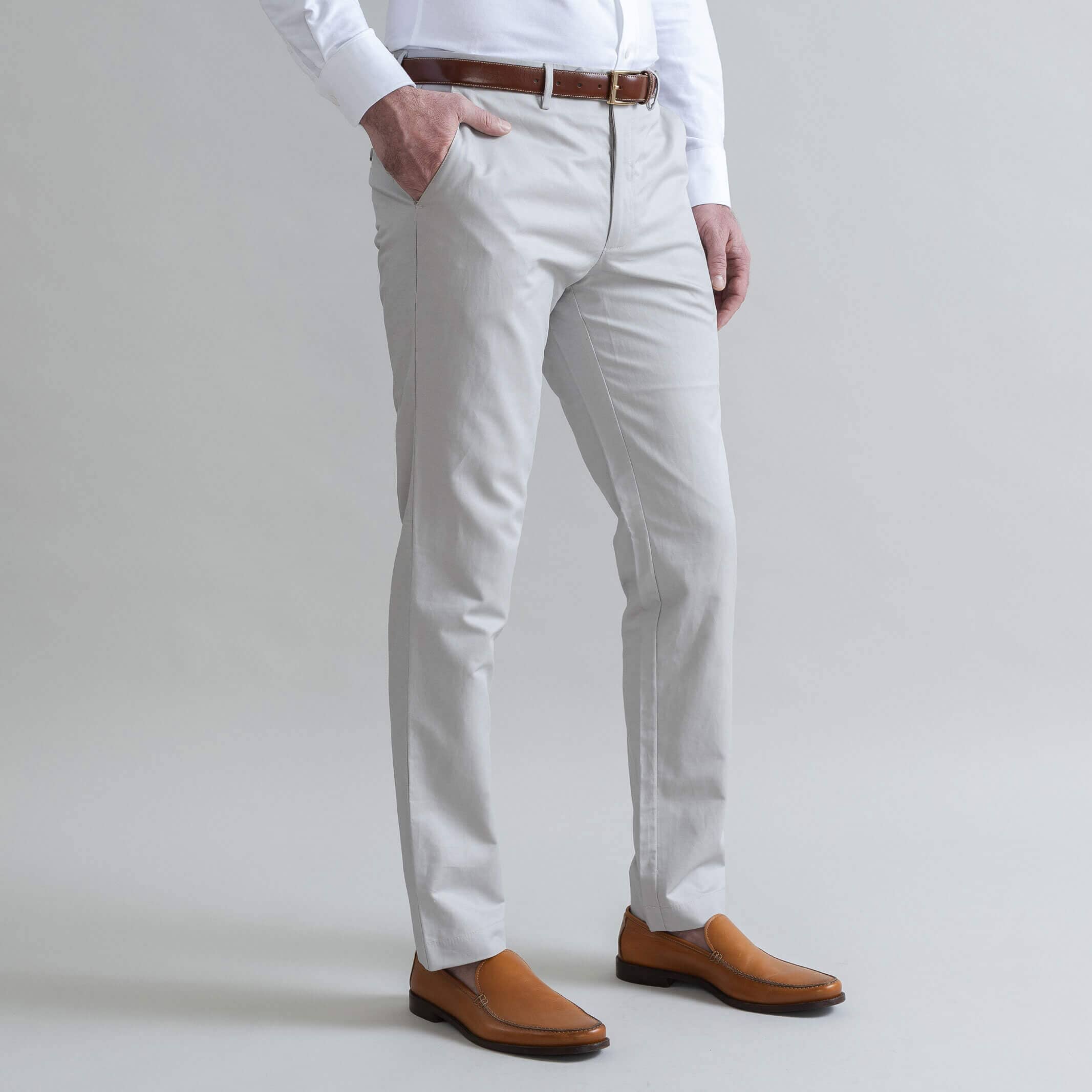 The Light Grey All Season Richmond Dress Chino Custom Pant Custom Pant- Ledbury