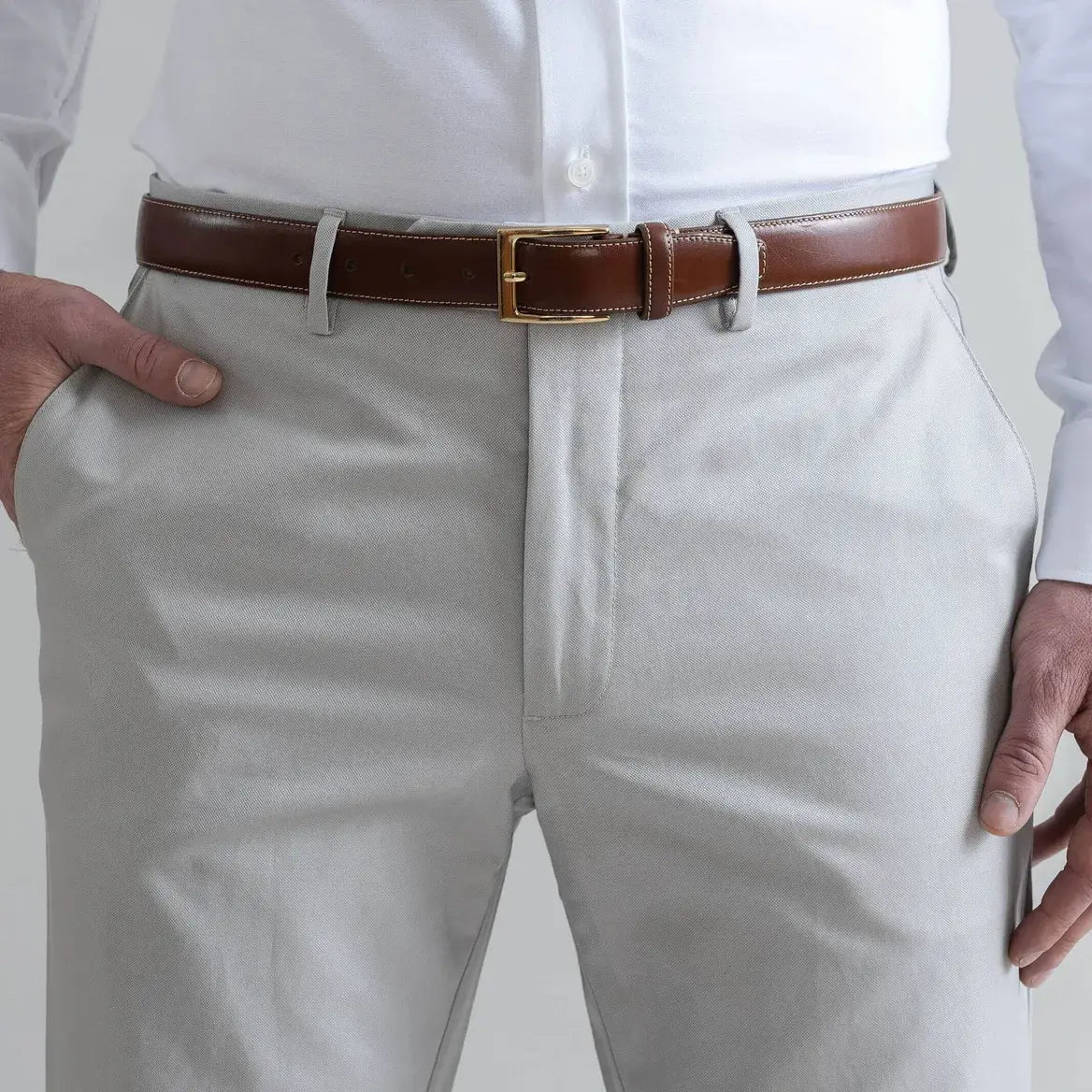 The Light Grey All Season Richmond Dress Chino Custom Pant Custom Pant- Ledbury