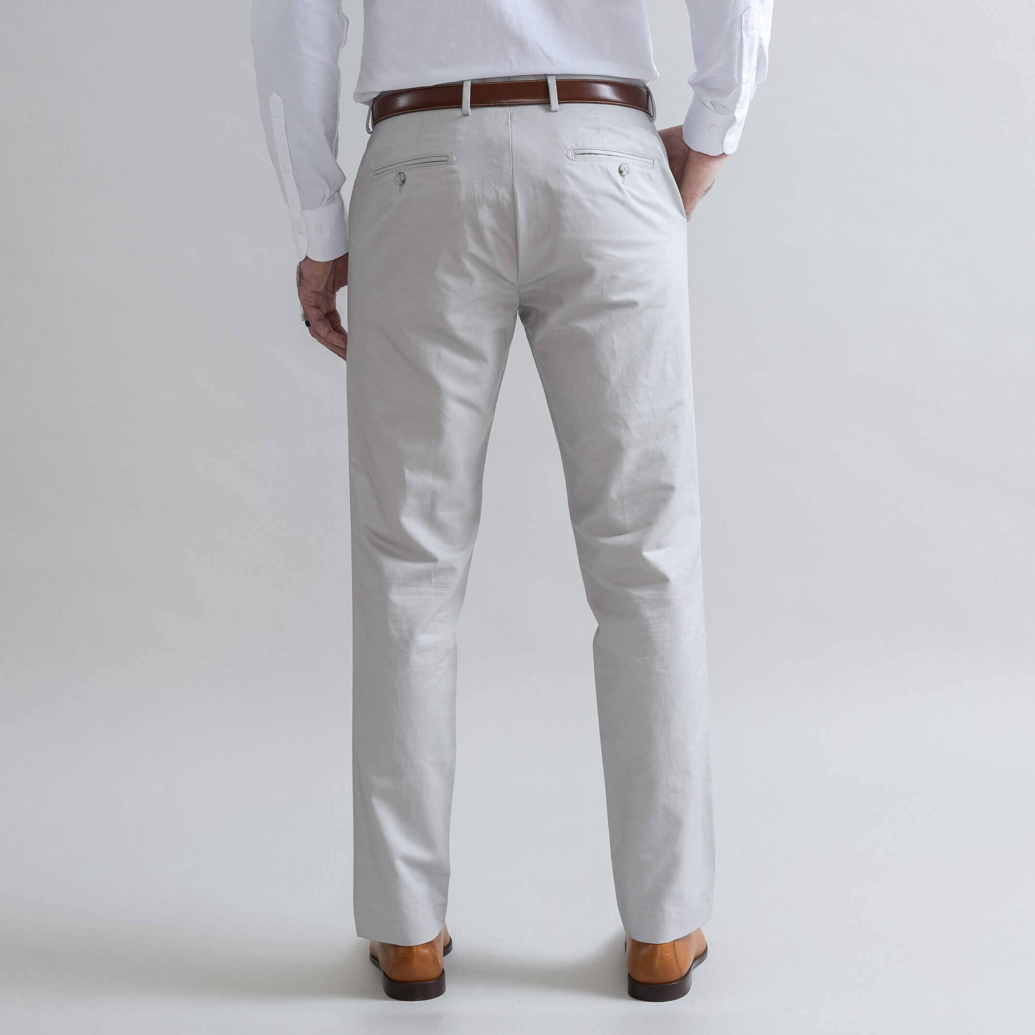 The Light Grey All Season Richmond Dress Chino Custom Pant Custom Pant- Ledbury