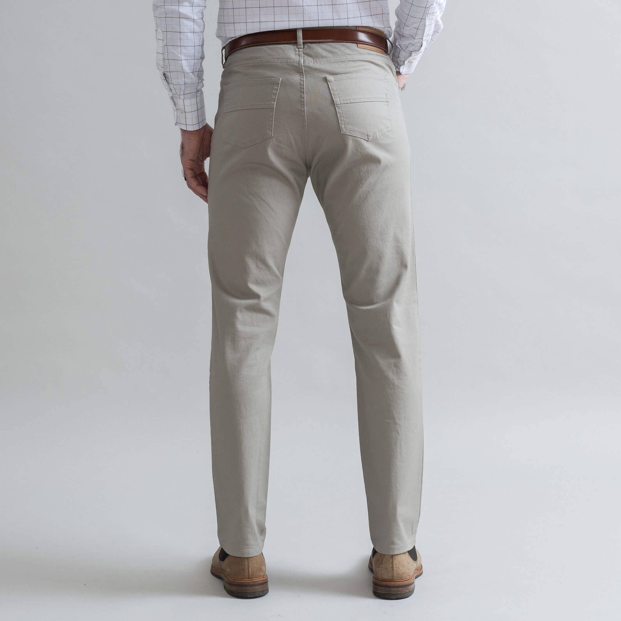 The Cement Stretch Canvas Franklin 5 Pocket Custom Pant Custom Pant- Ledbury